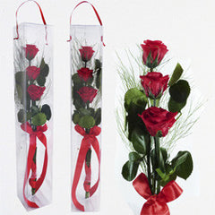 Preserved Red Roses - Bouquet